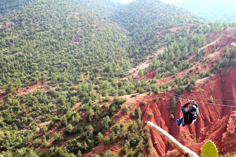 From Marrakesh: Zip-Line & Hike in the Atlas Mountains