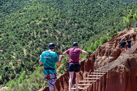 From Marrakesh: Zip-Line & Hike in the Atlas Mountains