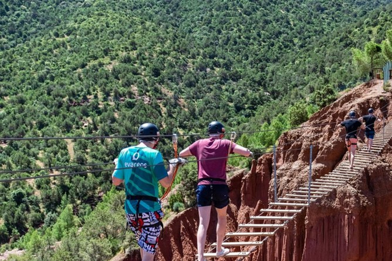 From Marrakesh: Zip-Line & Hike in the Atlas Mountains