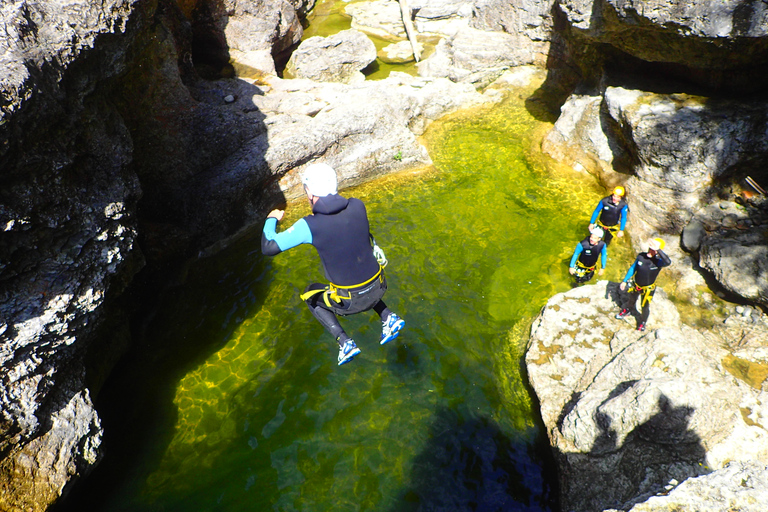 Salisburgo: viaggio di canyoning guidato di 4 ore per principianti