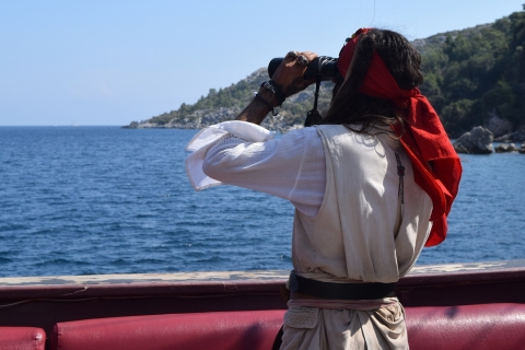 Marmaris : Excursion en bateau pirate avec repas et boissons