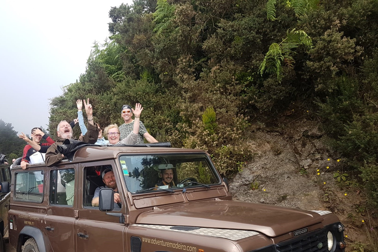 From Funchal: 25 Fountains Levada Walk and Jeep Safari