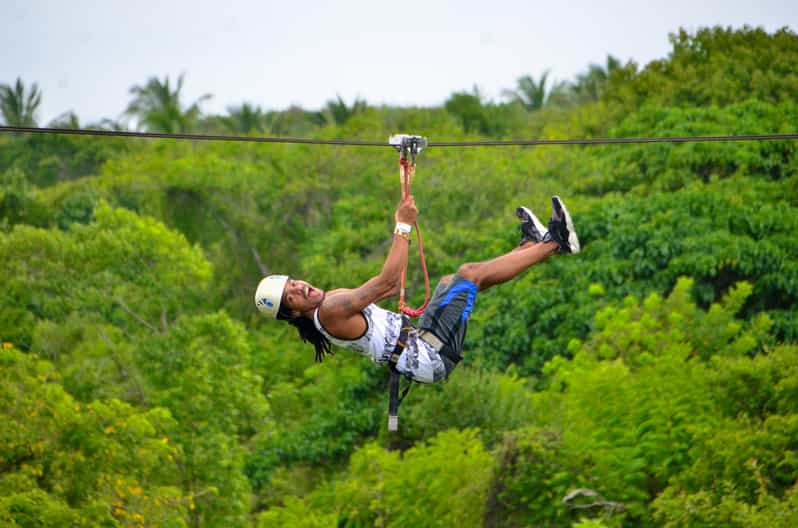 Punta Cana Mega Splash Zipline Adventure GetYourGuide