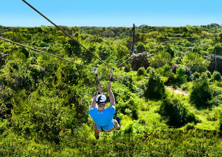 Punta Cana Mega Splash Zipline Adventure GetYourGuide