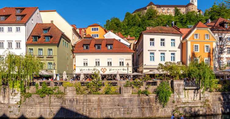 Любляна: прогулянка з гідом і поїздка на фунікулері до Люблянського замку