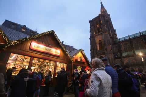 Strasbourg Christmas Market Tour Tastings & Pastry Demo