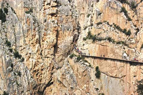 From Costa del Sol: Caminito del Rey with Winery and Tapas