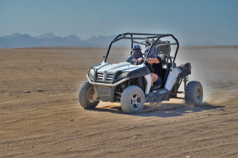 Hurghada: Quad Bike, Buggy, Jeep Safari, giro in cammello e cenaServizio di prelievo in hotel a hurghada