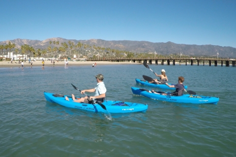 Santa Barbara : excursion d'une heure et demie en kayak dans le portSanta Barbara : excursion d'une heure et demie en kayak dans le port privé