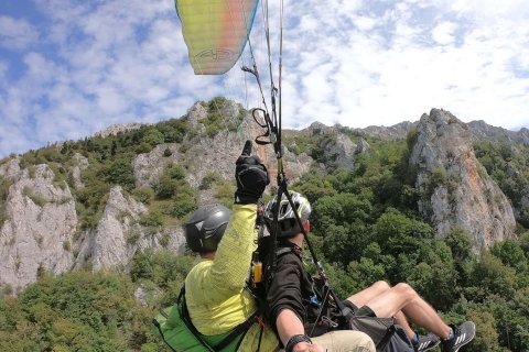 Ohrid: Paragliding-Erlebnis mit Abholung