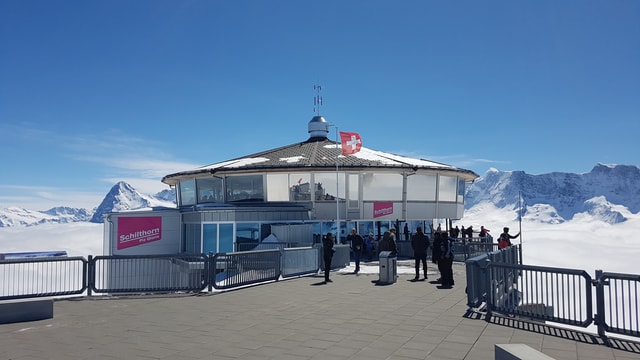 Visit Schilthorn Piz Gloria Private Tour from Interlaken in Mürren & Schilthorn