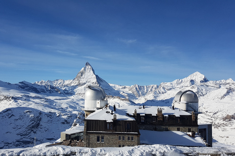 Zermatt: Passeio pela aldeia e tour particular pelo Monte GornergratZermatt: passeio pela vila e passeio privado pelo Monte Gornergrat