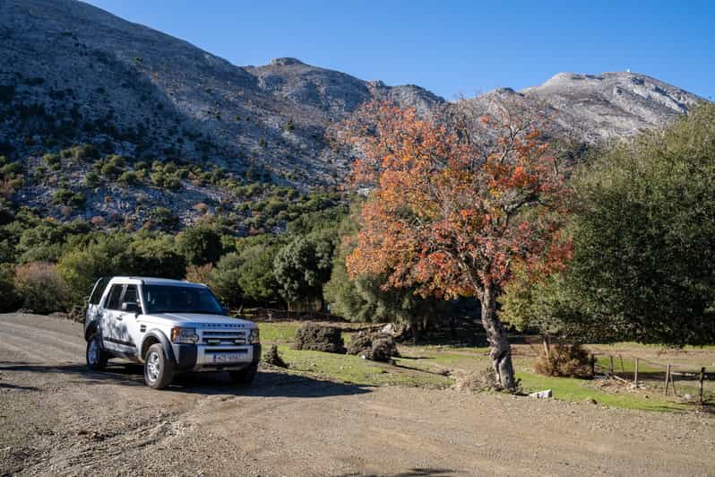 Private Jeep Tour to Psiloritis Mountain & Cooking Lesson