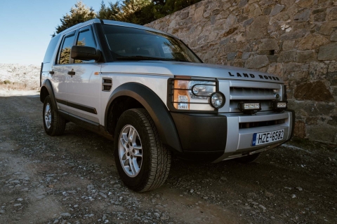 Kreta: Land Rover Safari mit Mittagessen in Agiofarago & Matala