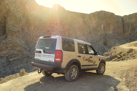 Creta meridionale: safari in Land Rover con pranzo e vino