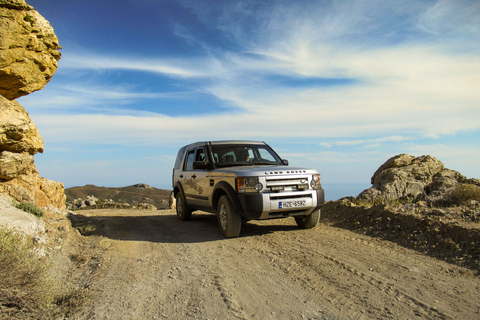 Creta meridionale: safari in Land Rover con pranzo e vino