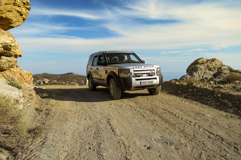 Creta meridionale: safari in Land Rover con pranzo e vino