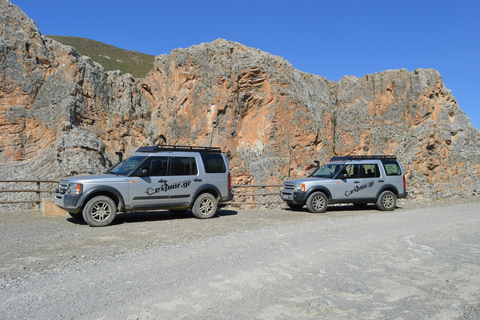 Zuid-Kreta: Land Rover Safari met lunch en wijn