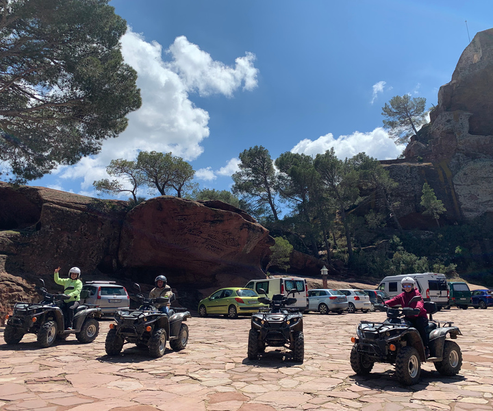 Salou: Off-Road Guided Quad Safari with Hotel Pickup