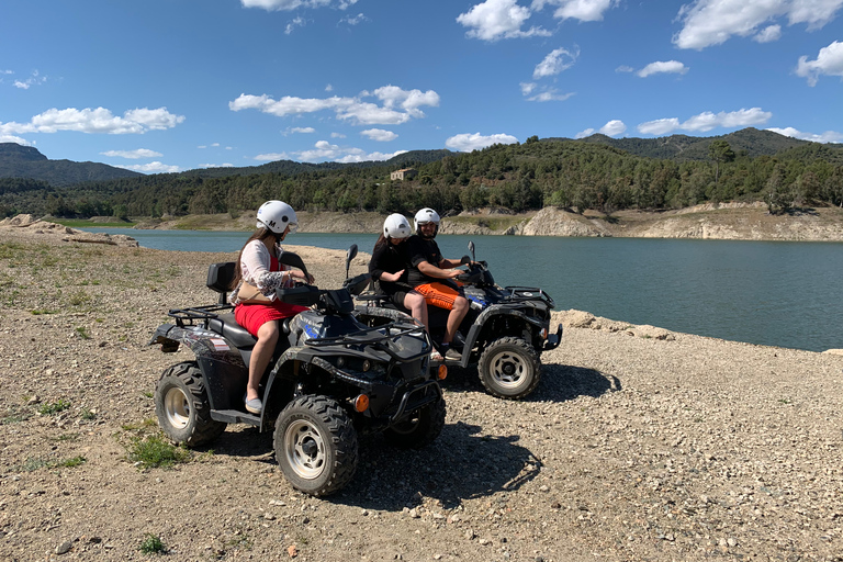 Salou: safari guiado en quad todoterreno con recogida hotel