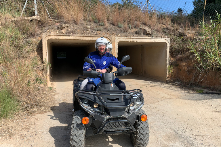 Salou: Off-Road Guidad Quad Safari med hotellhämtning