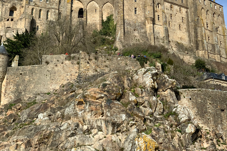 Mont Saint Michel: rundvandring och valfri biljett till klostretRundtur på franska utan biljett till klostret