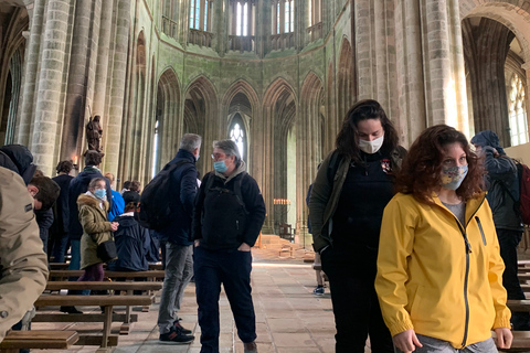 Mont Saint Michel: rundvandring och valfri biljett till klostretRundtur på franska utan biljett till klostret