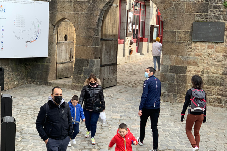 Mont Saint Michel: rundvandring och valfri biljett till klostretRundtur på franska utan biljett till klostret