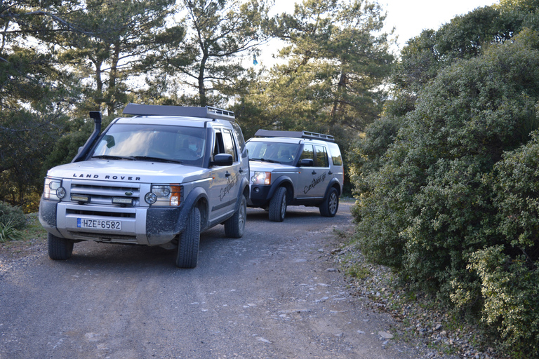 Creta: Land Rover Safari na Montanha Sagrada com almoço