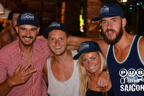 Ho Chi Minh City: Rooftops, Hidden Bars & Iconic Pub Crawl Premium Option