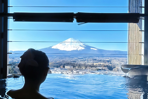 Tokyo: Mt Fuji Kawaguchi & Yamanaka Onsen Tour with Pickup 7:30 Pick&Drop from Hotel/BnB