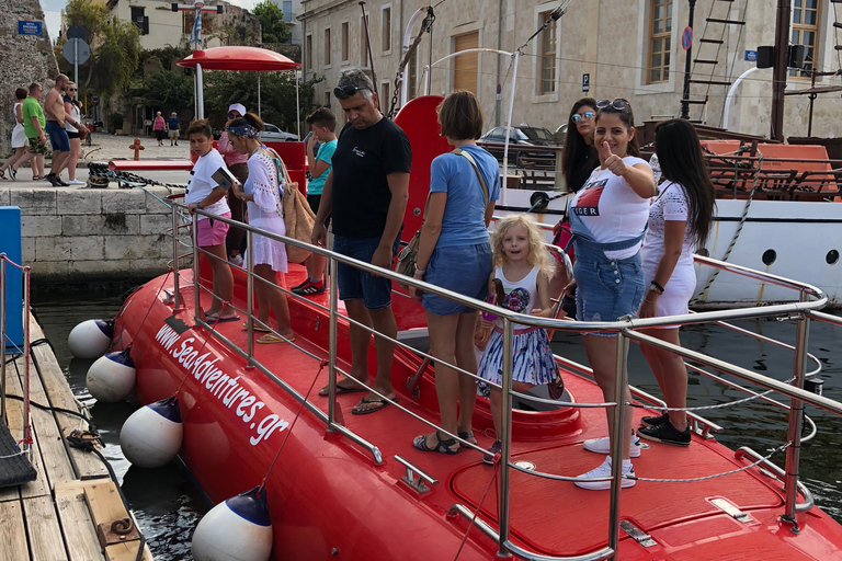 Chania: onderwaterervaring in semi-onderzeeërChania: onderwateravontuur in een semi-onderzeeër