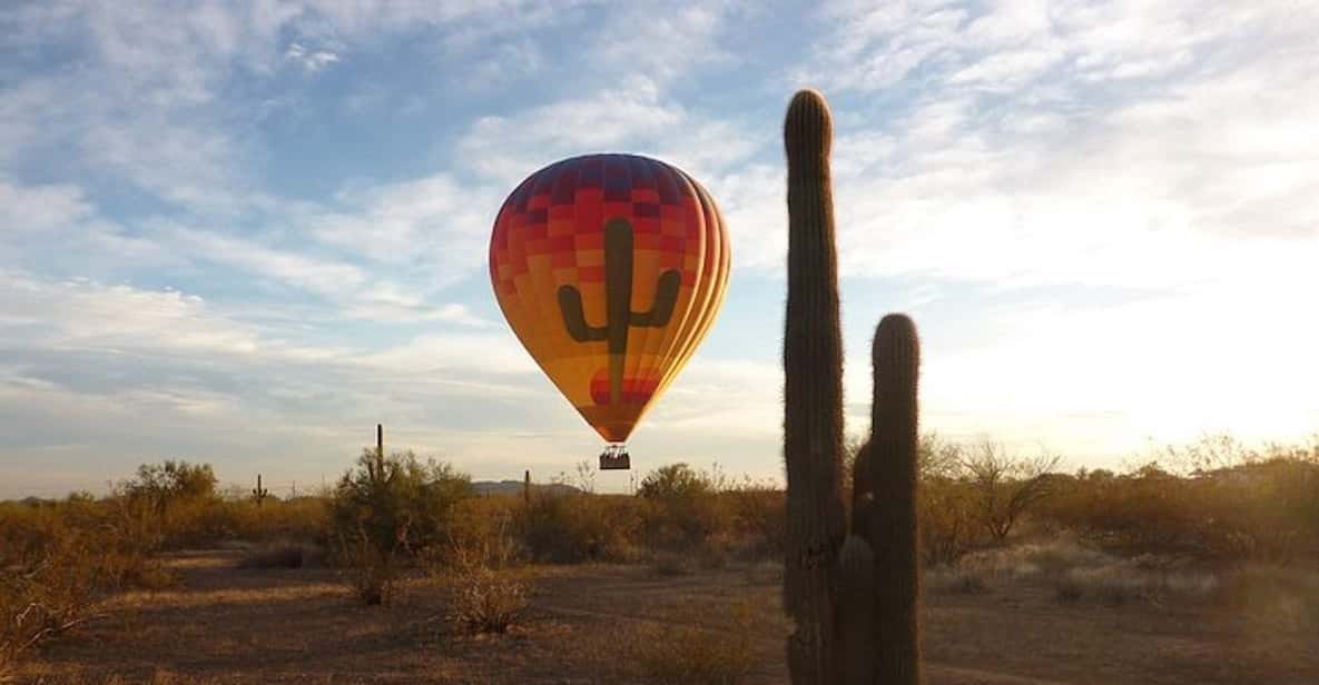 Tucson Hot Air Balloon Ride with Champagne and Breakfast GetYourGuide