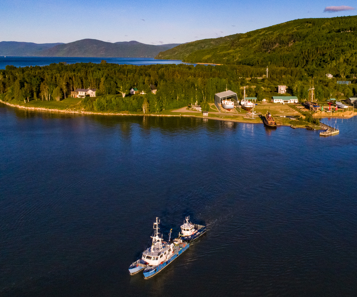 Quebec: Offisiell billett til Charlevoix Maritime Museum