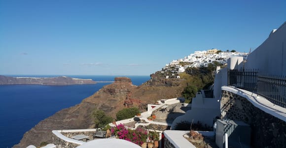 Santorin : randonnée de Fira à Oia le long de la caldeira