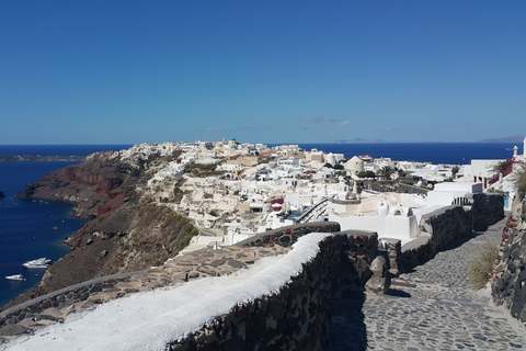 Santorin : randonnée dans la caldeira de Fira à Oia