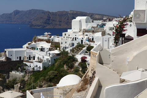 Santorin : randonnée dans la caldeira de Fira à Oia