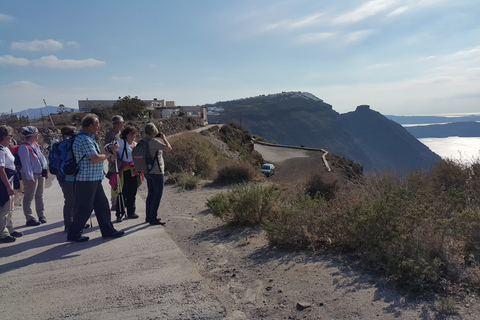 Santorin : randonnée dans la caldeira de Fira à Oia