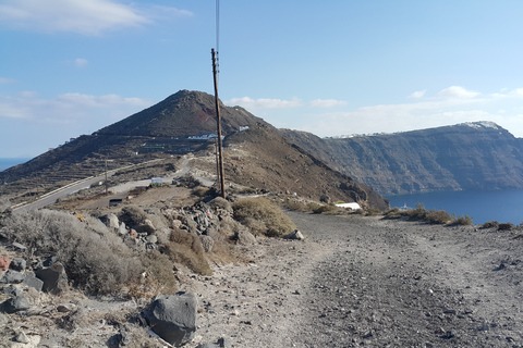 Santorini: Caminhada pela Caldera de Fira a OiaSantorini: passeio de caminhada pela caldeira de Fira a Oia