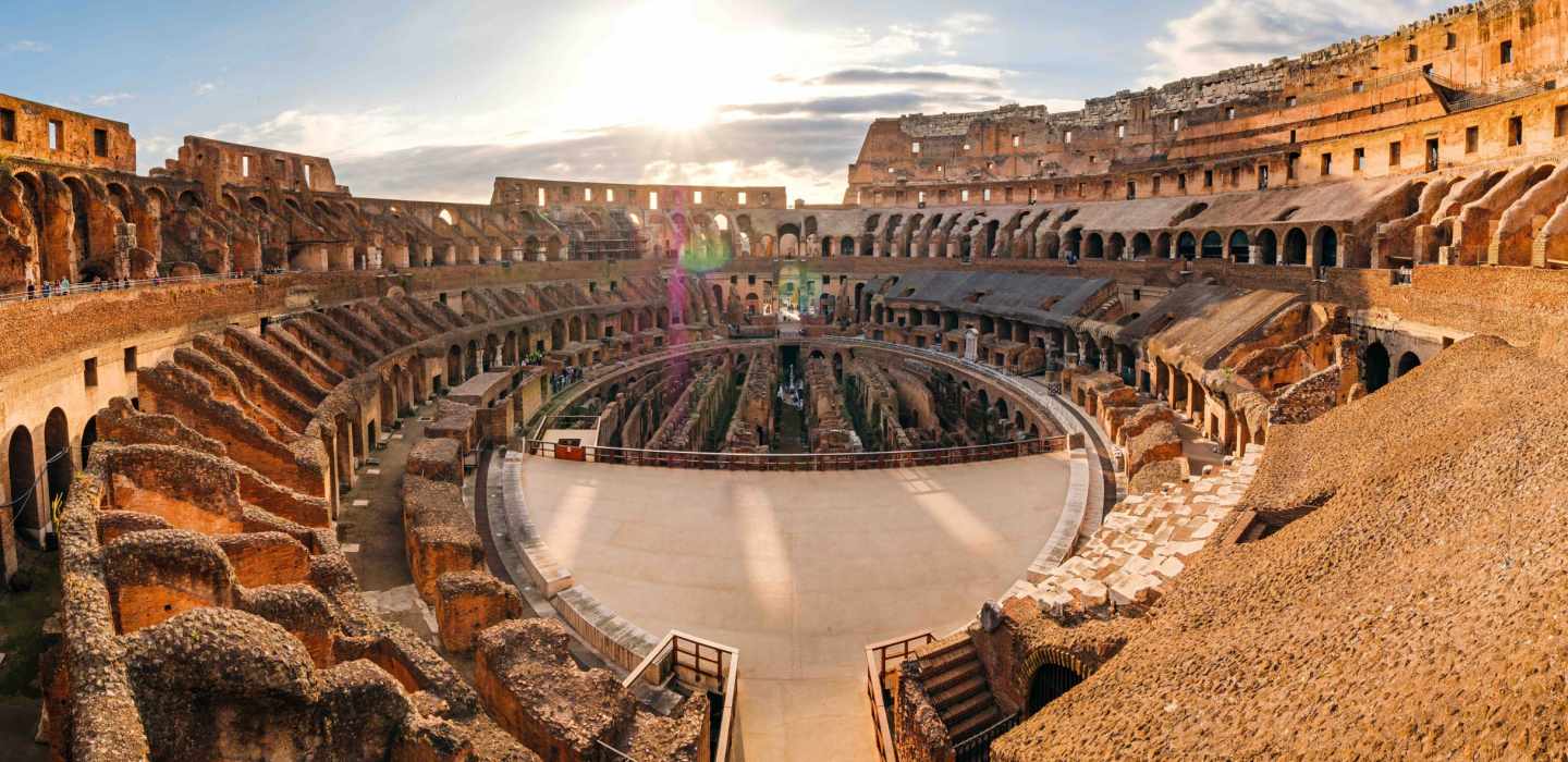 Rom: Kolosseum unterirdisch & Forum Romanum Tour