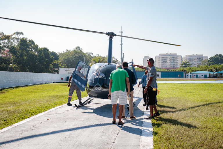 Niezapomniany 60-minutowy lot helikopterem w Rio de Janeiro