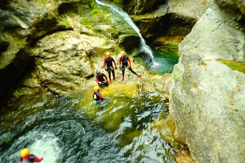 Salzburg: Canyoning für Fortgeschrittene in der Strubklamm