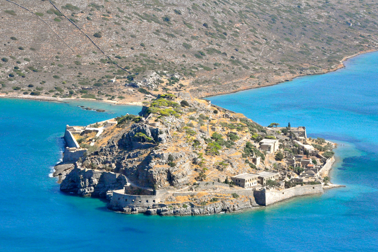 Heraklion: Spinalonga, Agios Nikolaos, Elounda & Plaka TourAbholung von Agia Pelagia, Lygaria und Fodele