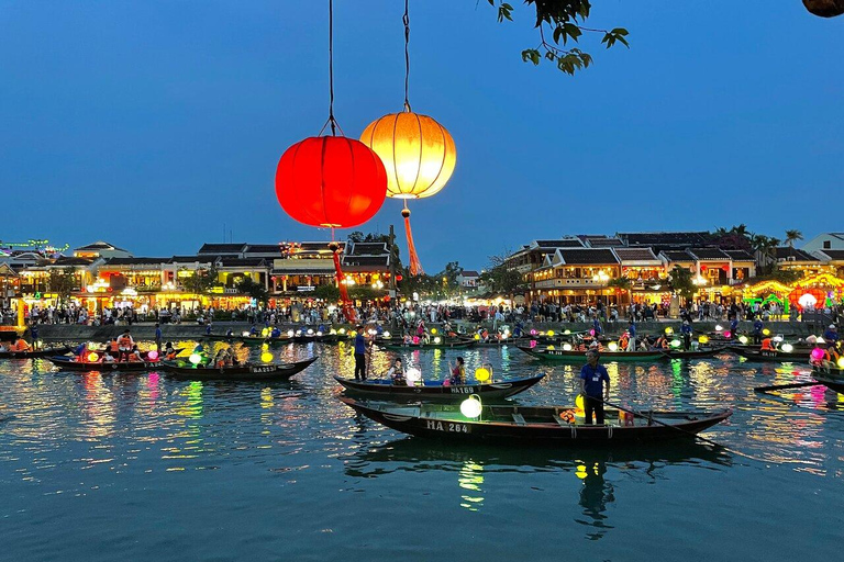 Da Nang/Hoi An : Passeio de barco pela selva de coqueiros e pela cidade de Hoi AnRecolha em Da Nang/Hoi An com Release Lattern