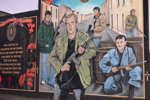 Belfast: Famous Murals Private Tour
