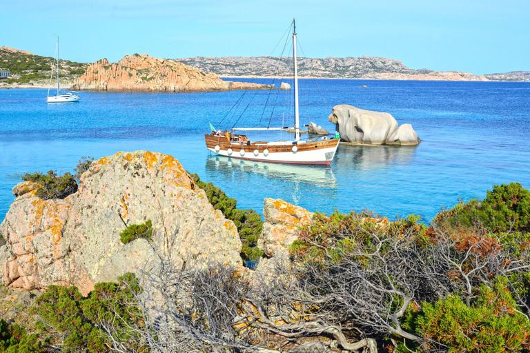 From Palau or La Maddalena: Archipelago Sailing Ship Tour Tour with Meeting Point in La Maddalena