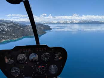Lake Tahoe: Emerald Bay Helikopterflug Lake Tahoe: Emerald Bay Helikopterflug