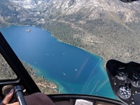Lake Tahoe, vol d'hélicoptère Zephyr Cove - Hizvo