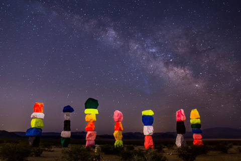 Las Vegas: Seven Magic Mountains and Las Vegas Sign Tour