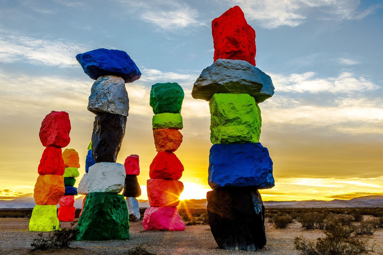 Las Vegas: Seven Magic Mountains en Las Vegas Sign Tour